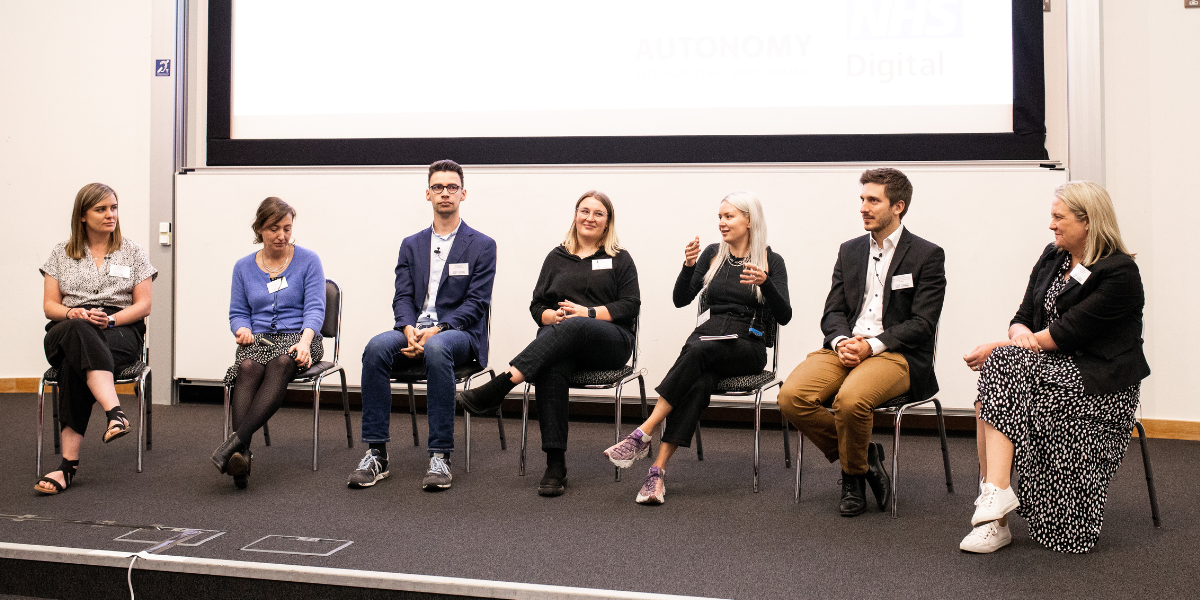 The panel discussion at the Future health conference